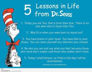 5 lessons dr. seuss